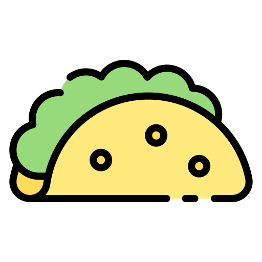 taco Good Ware Lineal Color icon