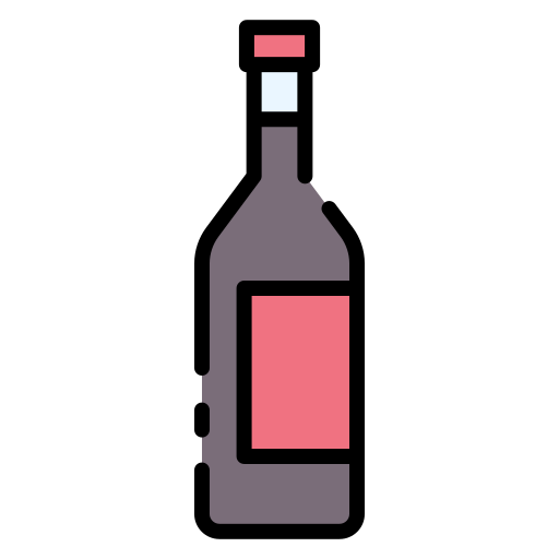 garrafa de vinho Good Ware Lineal Color Ícone