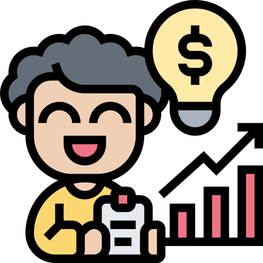 Entrepreneur Meticulous Lineal Color icon