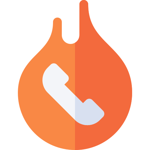 hotline Basic Rounded Flat icon