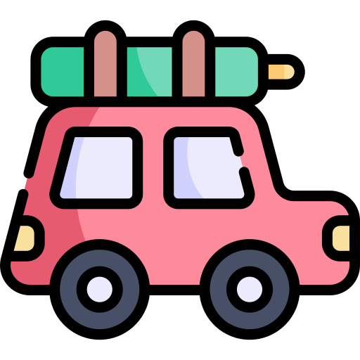 Road trip Kawaii Lineal color icon