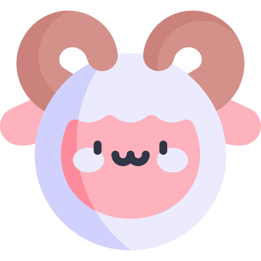 schaf Kawaii Flat icon