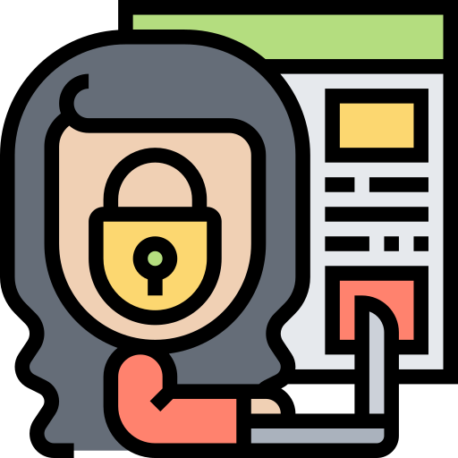 Privacy Meticulous Lineal Color icon