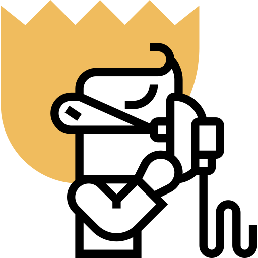 흡입기 Meticulous Yellow shadow icon