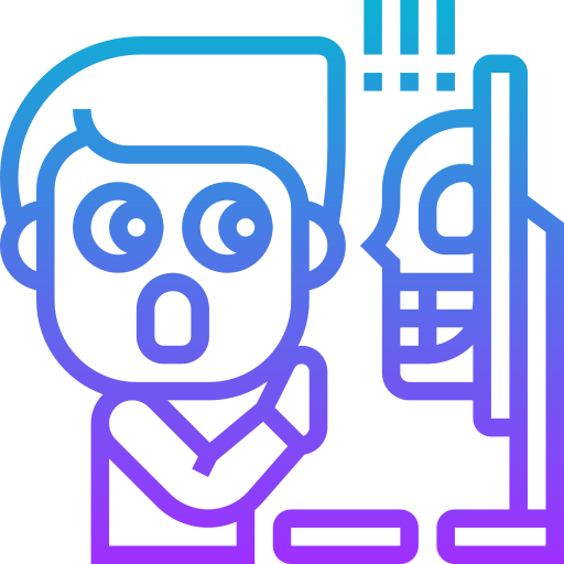 위협 Meticulous Gradient icon