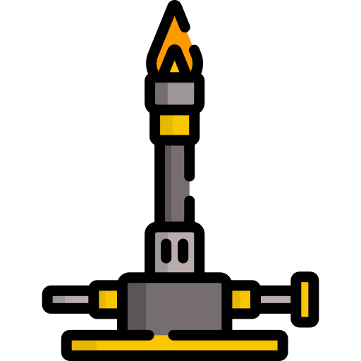 Bunsen burner Special Lineal color icon