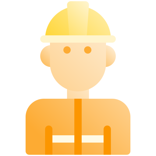 Construction worker Fatima Flat icon