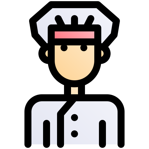 cocinero Fatima Lineal Color icono
