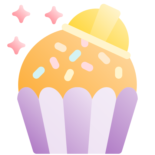 Cup cake Fatima Flat icon