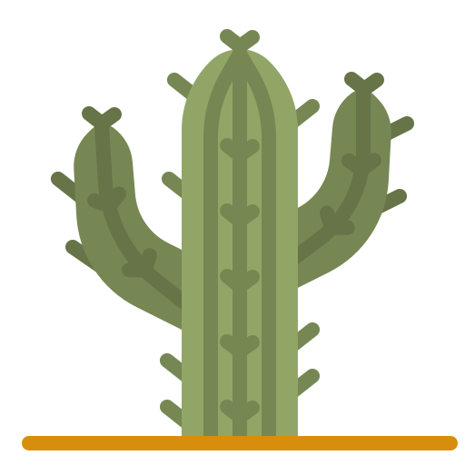 kaktus photo3idea_studio Flat icon