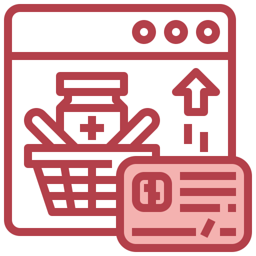 Payment Surang Red icon