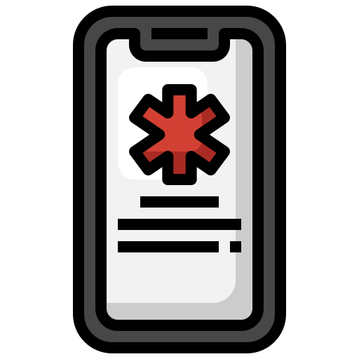 Medical app Surang Lineal Color icon