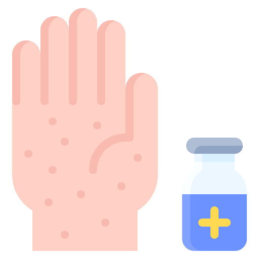 Skin disease Generic Flat icon