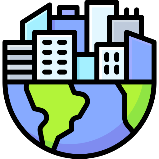 City Generic Outline Color icon