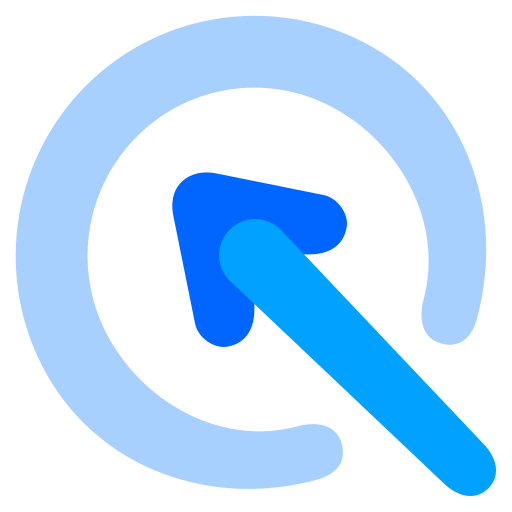 クリック Generic Blue icon