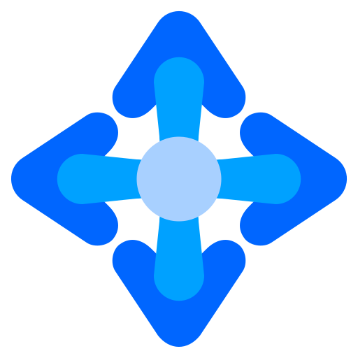 Move selector Generic Blue icon