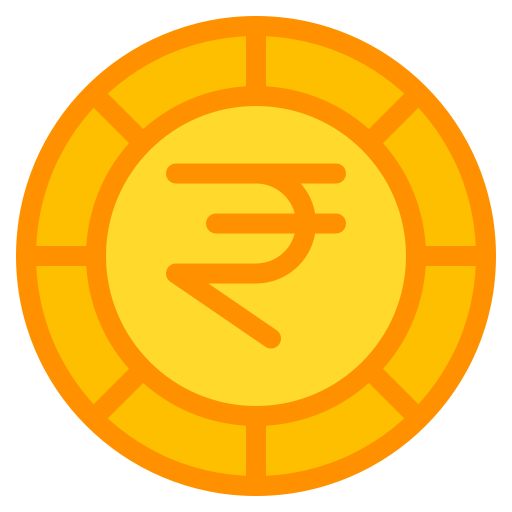 rupia indiana Generic Flat icona