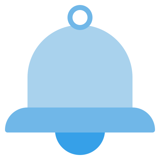 通知ベル Generic Blue icon