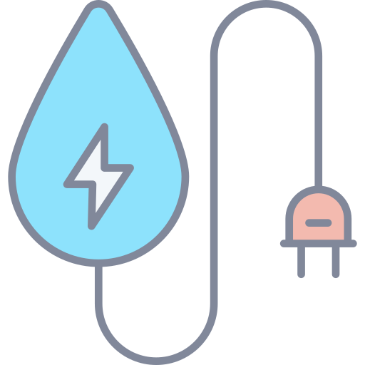 Water energy Generic Outline Color icon