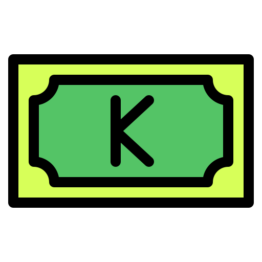 Burmese kyat Generic Outline Color icon