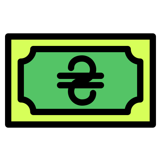 Hryvnia Generic Outline Color icon