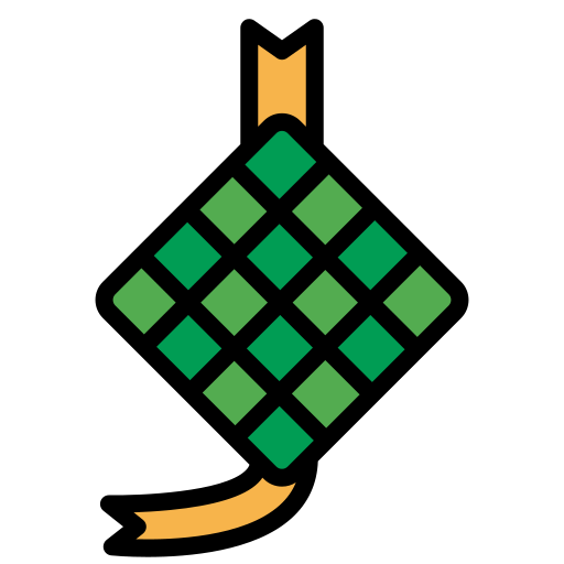 ketupat Generic Outline Color icono