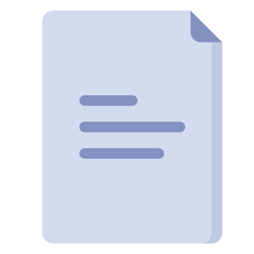 dokument Generic Flat ikona