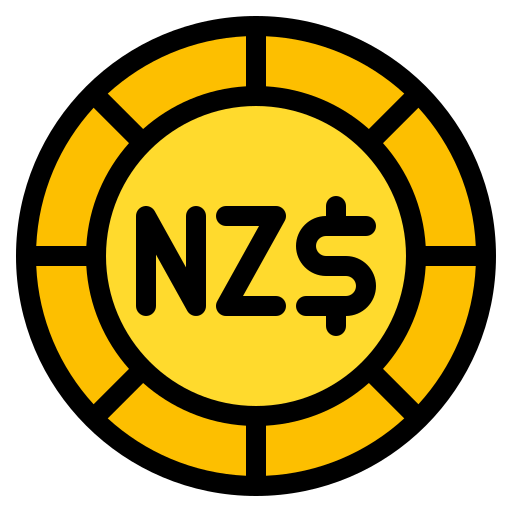 dolar nowozelandzki Generic Outline Color ikona