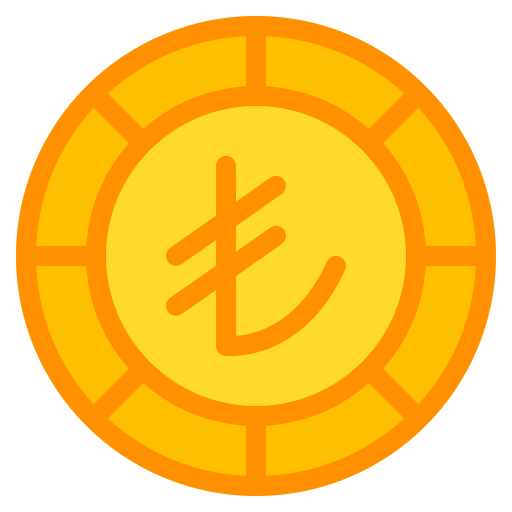 Turkish lira Generic Flat icon