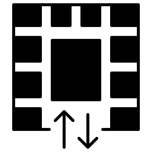 bâtiment Generic Glyph Icône