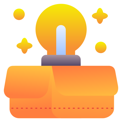 denke mal kreativ Generic Flat Gradient icon