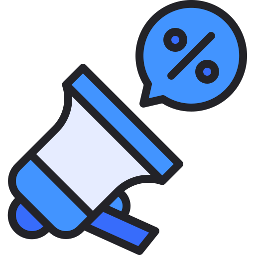 Promotion Generic Outline Color icon