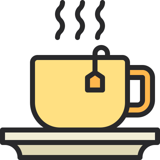 gorąca herbata Generic Outline Color ikona