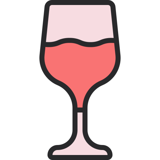 verre de vin Generic Outline Color Icône