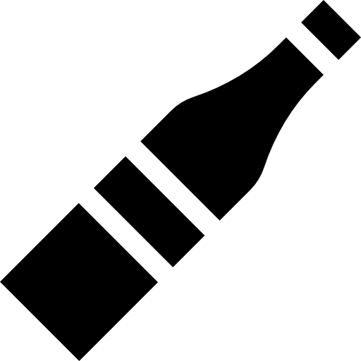 vinho Basic Straight Filled Ícone