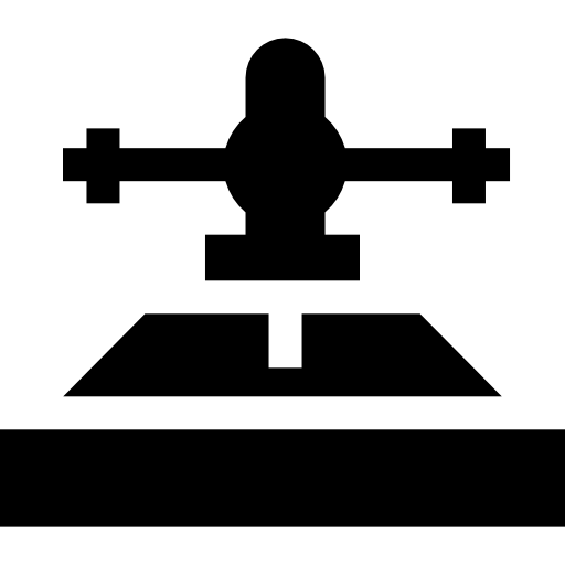 ruleta Basic Straight Filled icono