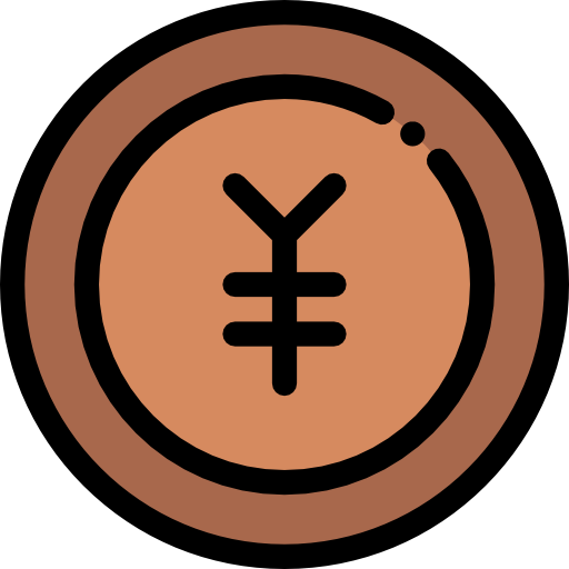 円 Detailed Rounded Lineal color icon