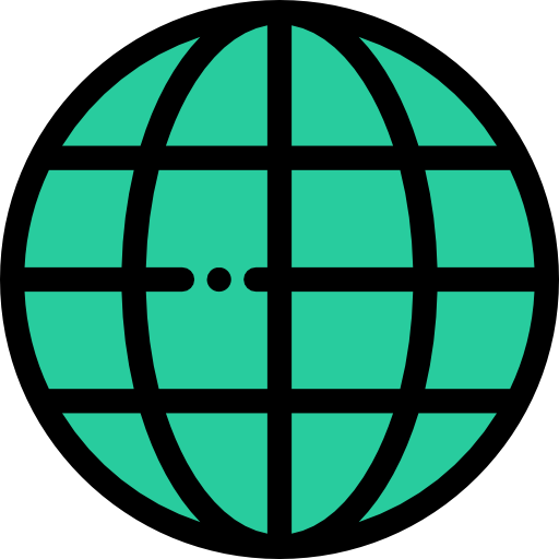 世界的に Detailed Rounded Lineal color icon
