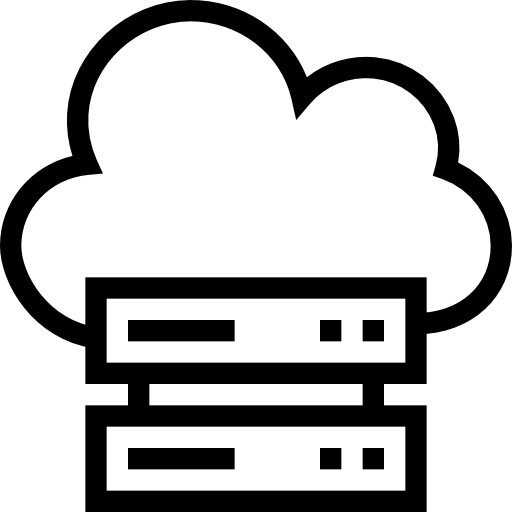 cloud computing Dinosoft Lineal Icône