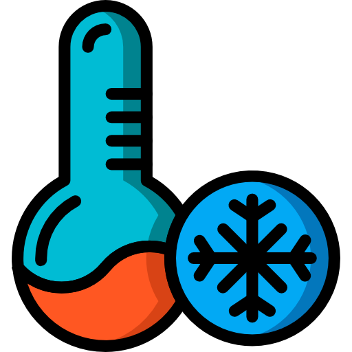 temperatura Basic Mixture Lineal color ikona
