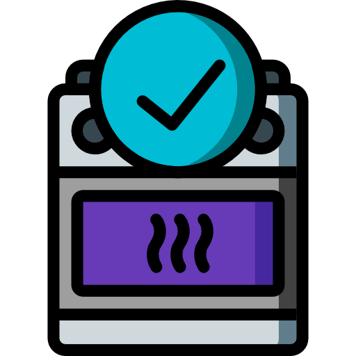 horno Basic Mixture Lineal color icono