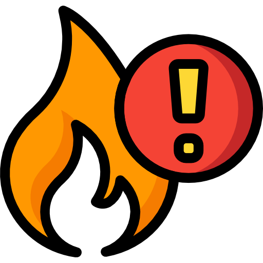 fuego Basic Mixture Lineal color icono
