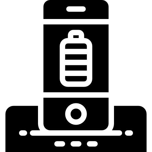 Phone Basic Mixture Filled icon
