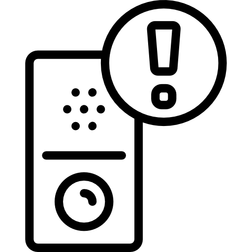 campanello di casa Basic Mixture Lineal icona
