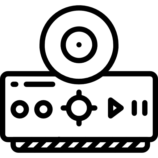 dvd Basic Mixture Lineal Ícone