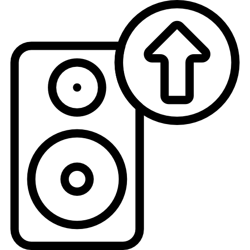 luidspreker Basic Mixture Lineal icoon
