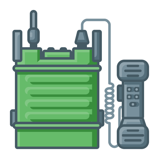 Radio transmitter Generic Outline Color icon