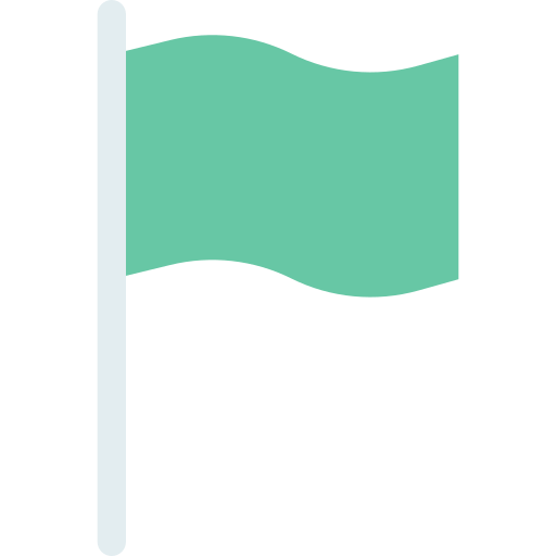 깃발 SBTS2018 Flat icon
