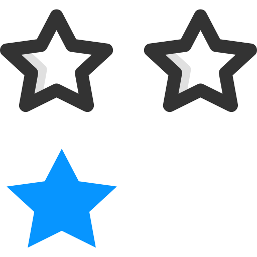 Étoiles Generic Blue Icône