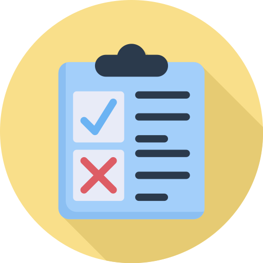 Checklist Generic Circular icon
